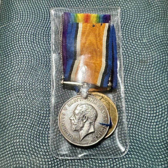 WW1 Medal Pair4